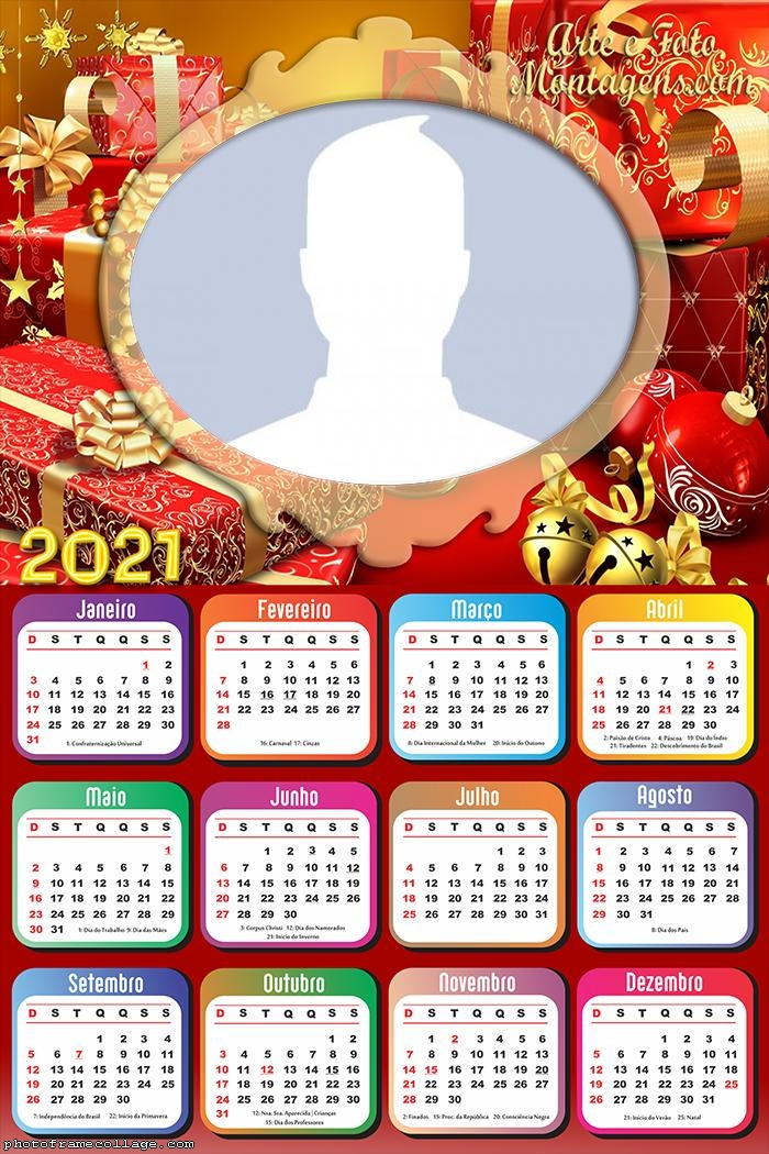 Calendar 2021 Merry Christmas Pictures