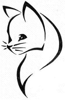 Cat Drawing Easy 2