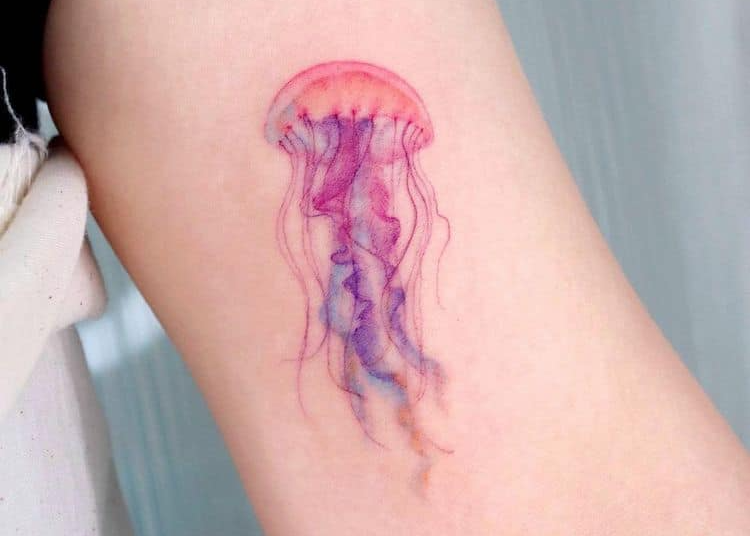 Delicate Watercolor Tattoos Look Like Tiny Paintings Brushed Onto Skin