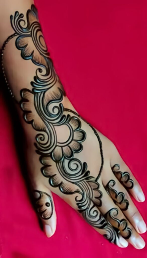 Easy Henna Designs For Beginners On Hands 1