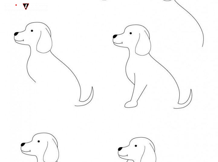 Five Disadvantages Of Easy Drawings Of Dogs Step By Step And How You Can Workaround It | Easy Drawings Of Dogs Step By Step