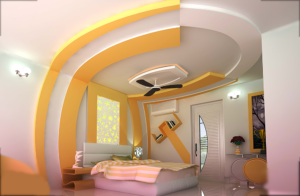 Give your living room a stunning new avatar with this gorgeous and graceful Gyproc India ‪False Ceiling‬ design!