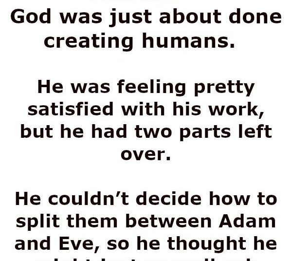 God Reveals The Difference Between Women And Men