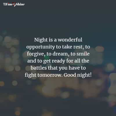 Good Night Images With Quotes 7