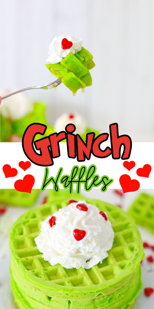 Grinch Waffles