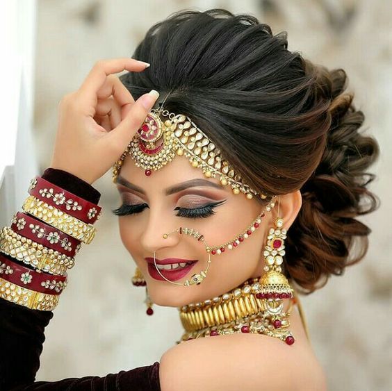 Hairstyles For Indian Bride 2
