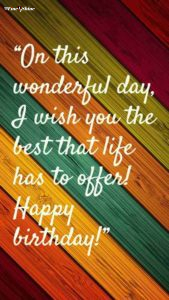 Happy Birthday Images with quotes