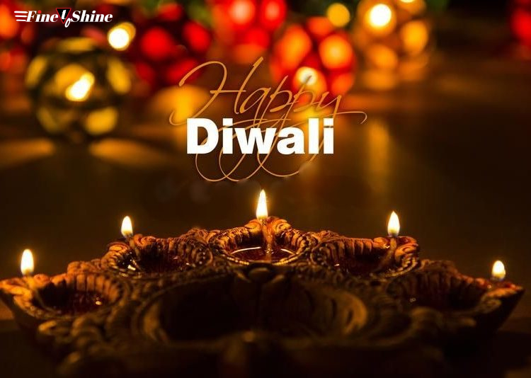 Happy Diwali Diwali Greeting Card With Illuminated Diya Stock Wpp1635492633182