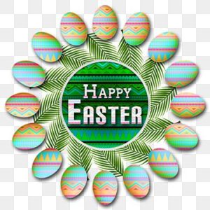 Happy Easter Egg Design Image, Happy, Easter, Easter 2021 PNG Transparent Clipart Image and PSD File for Free Download