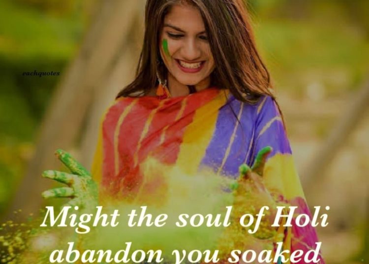 Happy Holi Quotes With Images Free Download
