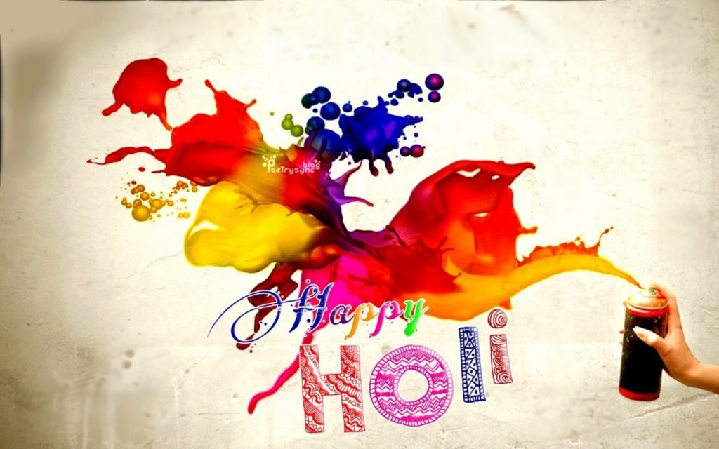 Happy Holi Hd Wallpapers Free Download With Quotes And Wishes
