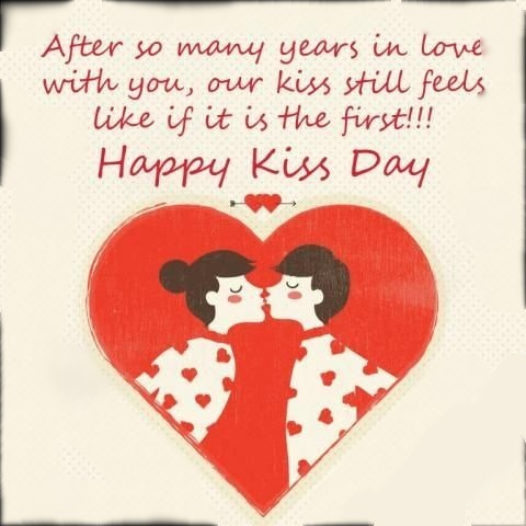 Happy Kiss Day Wishes, Status, Greeting, Images For Whatsapp Free Download