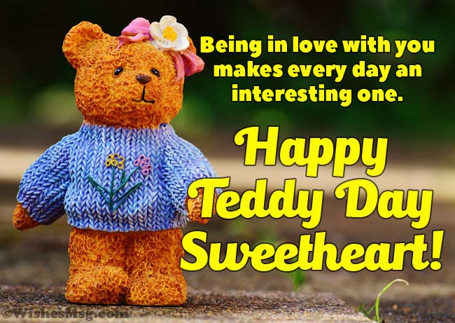 Happy Teddy Day Wishes, Messages and Quotes | WishesMsg