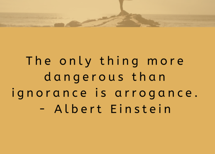 Intellectual Quotes On Arrogance
