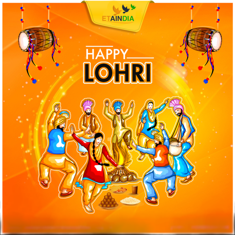 Happy Lohri Cards Free Download 2023