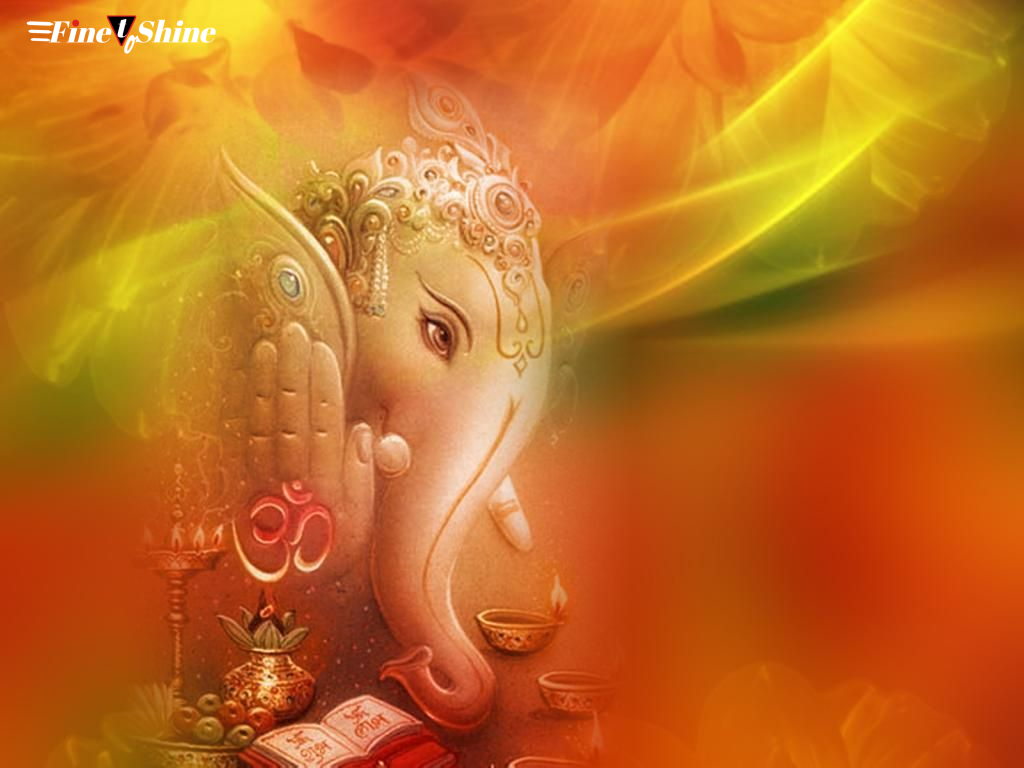 3d Ganesh Beautiful Painting ganpati HD phone wallpaper  Pxfuel