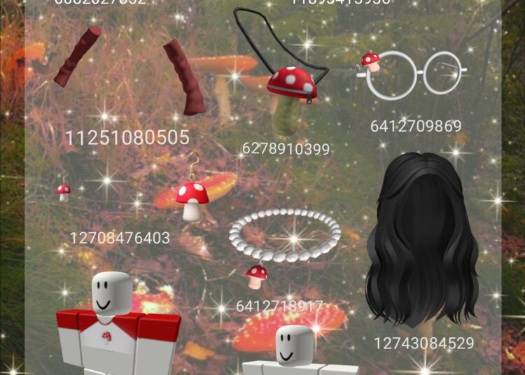 🍄Mushroom Aesthetic Roblox Outfit Codes🍄