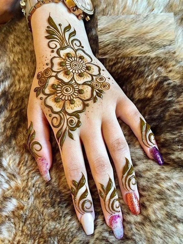 New Mehndi Designs Unique Simple