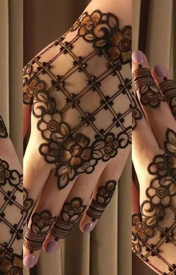 Top 10 Henna Designs for Bridesmaids - 10 Best Mehndi Designs for the  Bridesmaids - Top 10 Traditional Mehendi Henna Designs for the Bridesmaids  - Most Popular Henna Designs for the Bridesmaids (