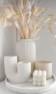 Pampas Grass | Vase | Home Decor HD Wallpaper