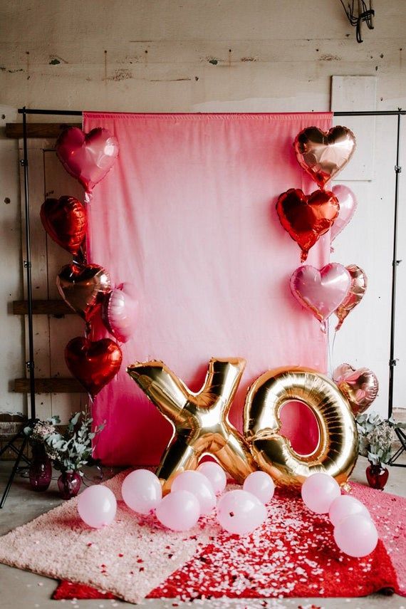 Pastel Pink Mylar Heart Balloon - Pastel Pink Balloons, Pink Balloons, Rose Gold Heart, Valentine'S