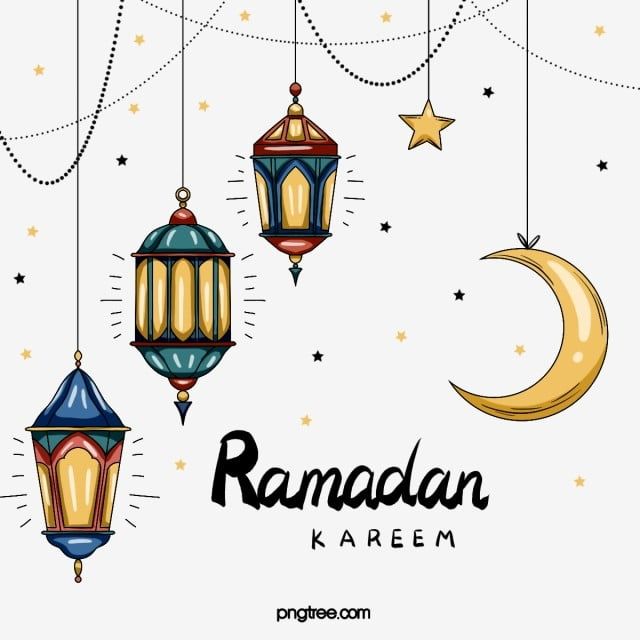 Ramadan Festival Elements In Hand Drawn Style, Ramadan, Moon, Cartoon PNG  Transparent Clipart Image And PSD File For Free Download 2023