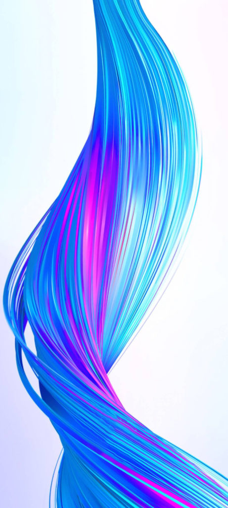 Download Realme V3 Pink Blue Slider Wallpaper
