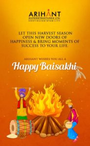 Team Arihant wishes you all a very Happy Baisakhi  #Baisakhi- #Festival #Cele…