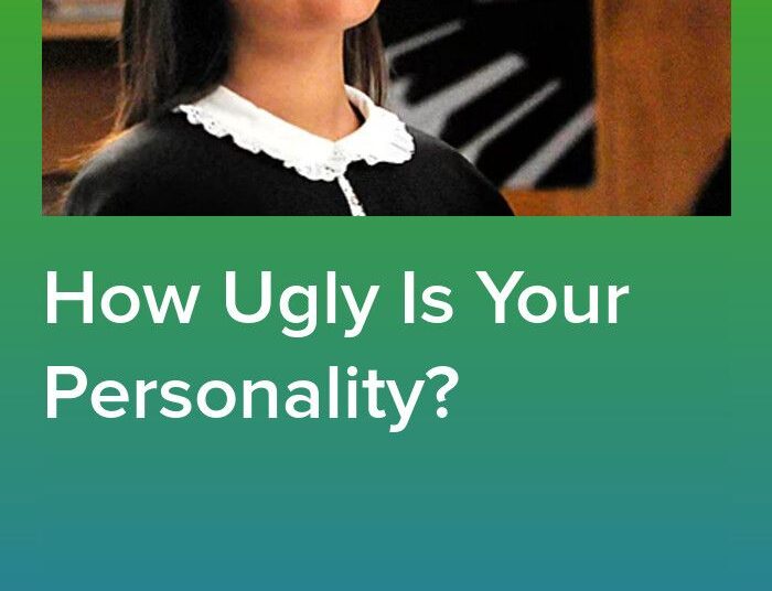 These 13 Questions Will Determine The Exact Ugliness Percentage Of Your Personal