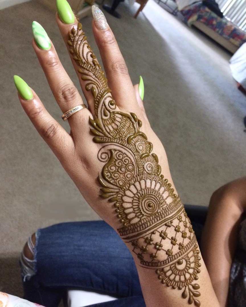 Designs simple henna Simple Henna