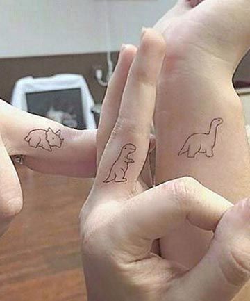 Trade Your Rings For These Adorable Finger Tattoos