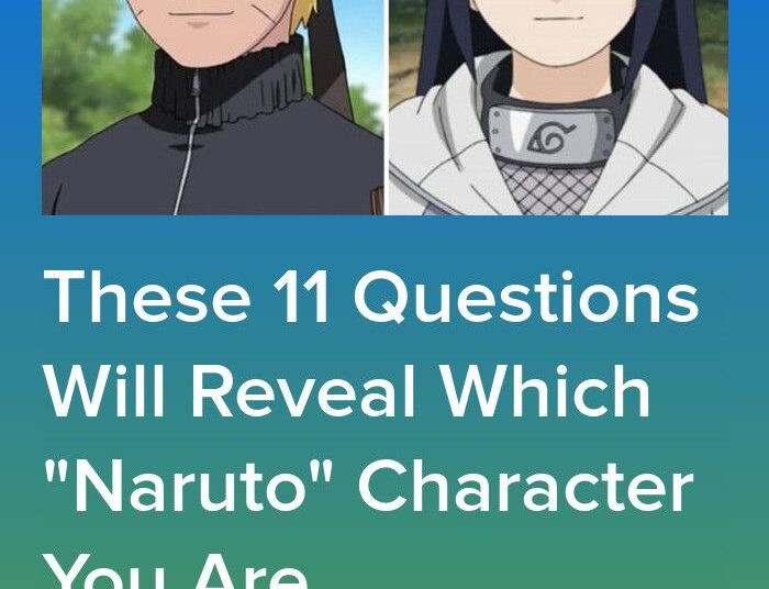 Which &Quot;Naruto&Quot; Character Are You?