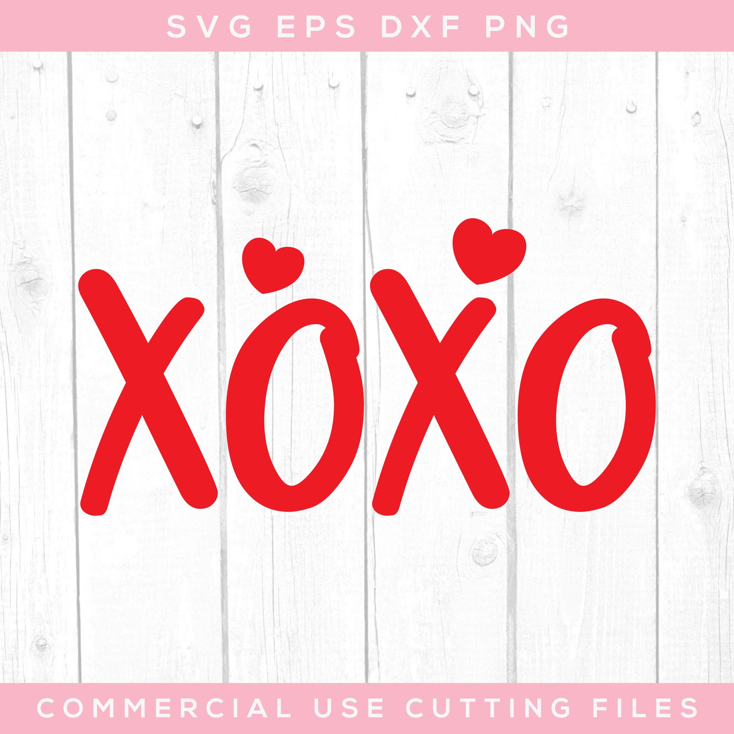 Xoxo Svg, Valentines Svg, Happy Valentines Day Svg, Valentine Cut File, Silhouette Cricut File, Valentine Design