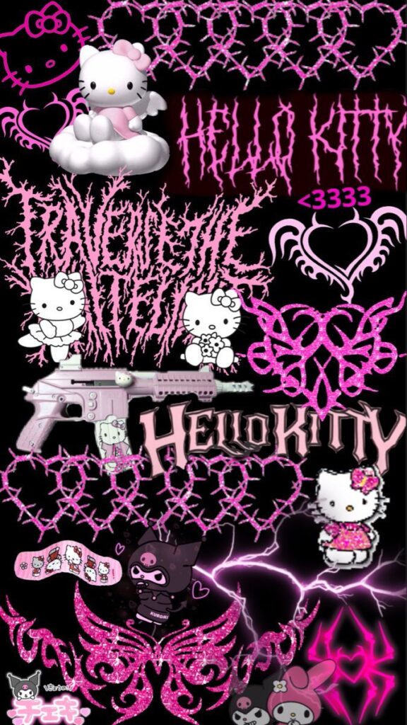 Hello Kitty Wallpaper | Hello Kitty Iphone Wallpaper, Walpaper Hello Kitty, Hell